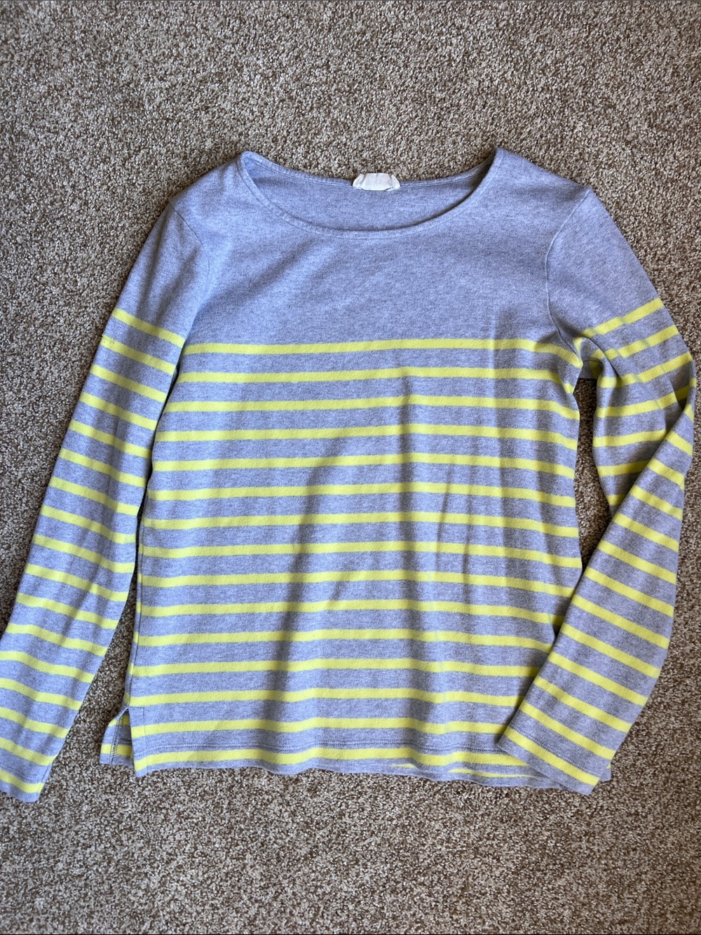 Kettlewell Cotton Striped Long Sleeve Tee